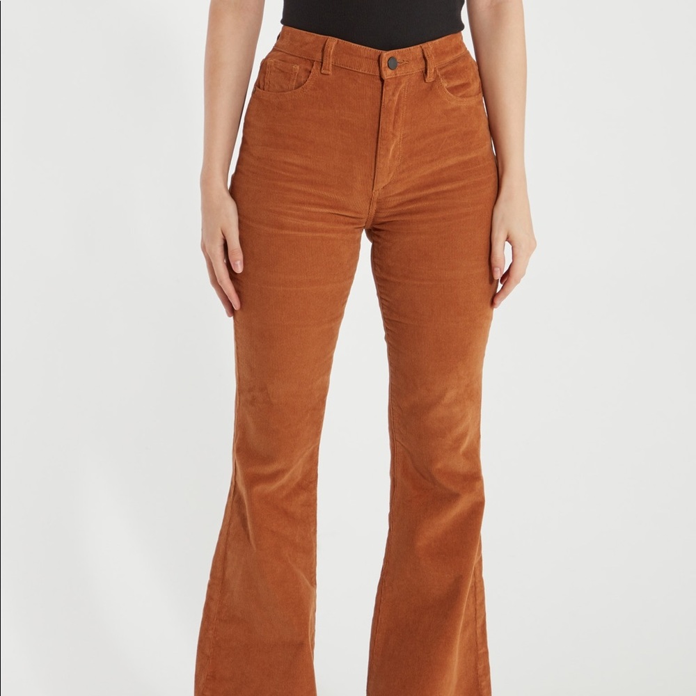 Dusty rose flares